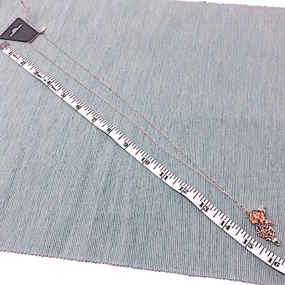 🌺 Pilgrim Danish Design Statement Opera Necklace NWT - Picture 3 of 4